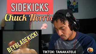 Sidekicks Chuck Norris vs Kelly Stone REACTION! BEYBLADE KICK!