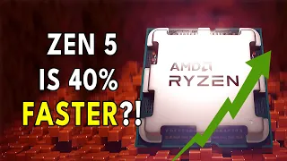 Zen 5 Is 40% FASTER?! Benchmark Leaks