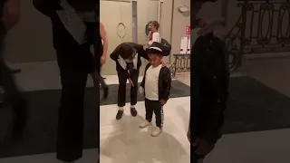 Michael Jackson impersonator making a dream come true for a kid ❤️ - Alex Blanco