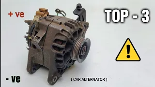 3 Simple Inventions with Car Alternator