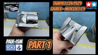 Part 1 - Tamiya 1/24 1989 Sauber - Mercedes C9 Video Build