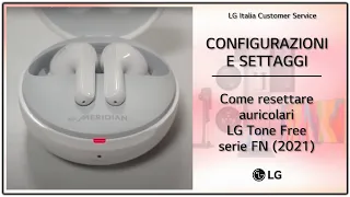 LG Headphones | How to Reset LG Tone Free FN Series Earphones (2021)