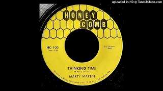 Marty Martin - Thinking Time - Honey Comb 45 (AL)