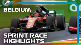 F2 Sprint Race Highlights | 2023 Belgian Grand Prix