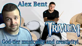 DRUMMER REACTS TO Trivium/Alex Bent - Betrayer (drum playthrough)