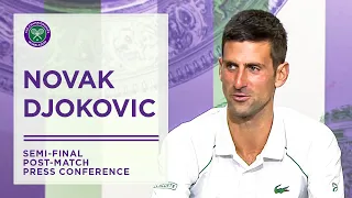 Novak Djokovic Semi-Final Press Conference | Wimbledon 2022