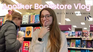 chill snowy sunday bookstore vlog // target and barnes & noble book shopping