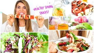 Healthy Simple Spring Snack Ideas!