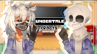 Undertale reacts to sans' AU's || not Bad Apple || part 1/?