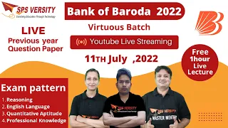 Bank of Baroda SO 2022 - Quantitative Aptitude