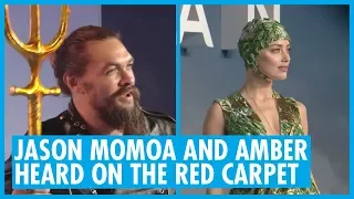 Jason Momoa And Amber Heard Make A Splash At The Aquaman World Premiere