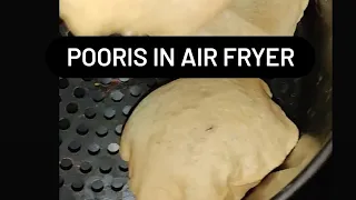 Pooris in Air Fryer #airfried #pooris #bingenairs #airfriedpooris #shorts #shortsindia