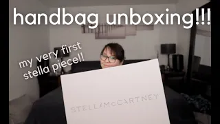 LUXURY HANDBAG UNBOXING!! // Unboxing my brand new Stella McCartney bag UNDER $1000!!