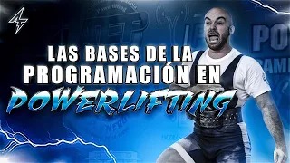 📊 Cómo hacer una PLANIFICACIÓN para POWERLIFTING || Conceptos Básicos de la Programación de Fuerza