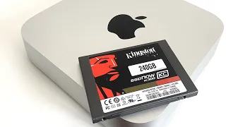 Apple Mac Mini Late 2012 SSD Unpgrade