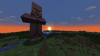 Последний день лета, но поет житель из Minecraft (Lalis Dream - Последний день лета. by villager)