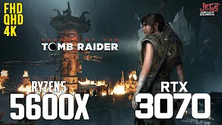 Shadow of the Tomb Raider on Ryzen 5 5600x + RTX 3070 1080p, 1440p, 2160p benchmarks!