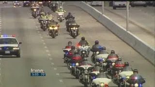 Chris Kyle funeral procession passes through Round Rock