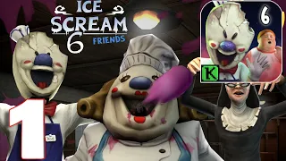 Ice Scream 6 Friends: Charlie - Gameplay Walkthrough Part 1 (iOS, Android)