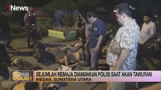 Hendak Tawuran, Anggota Geng Motor di Medan Diamankan Polisi