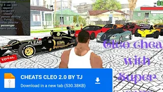 download cleo cheats+super cars only [500KB] in gta sa | 💯%working file