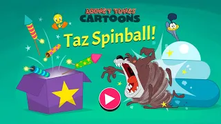 Looney Tunes Cartoons: Taz Spinball - Find You A Partner That Will Keep You Spinning (CN Games)