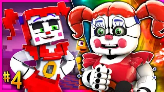 Circus Baby Reacts To FNAF MINECRAFT "Fazbear & Friends" EP 4 - CIRCUS BABY VS FREDDY!