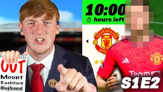 AngryGinge on DEADLINE DAY! Man Utd (FULL CUT) EA FC 24 Career Mode (Ep 2)