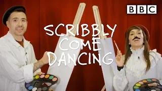 Strictly's hilarious drawing challenge 🤭😂 - Scribbly Come Dancing - Week 4 | BBC Strictly 2019