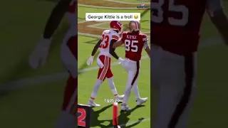 Kittle mic’d up never gets old 🤣 @NFL