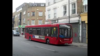 Enviro 200 ExSelkent 36013 Stagecoach London 36313 LX58CAO Route P4 Leaving at Loughborough Junction