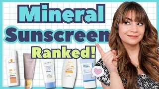 Top 5 Mineral Sunscreens RANKED!