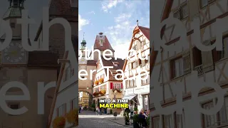 Explore the Enchanting Time Capsule: Rothenburg ob der Tauber, Germany