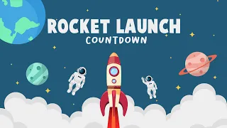 Rocket Launch Countdown - Learning and Counting number in a fun way with sounds | Kids cartoon