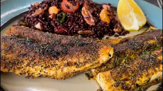 Blackened Rainbow Trout with the Perfect Mix of Spices