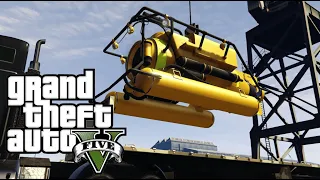 GTA 5 - STEALING A SUBMARINE IS EASY