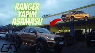 FORD RANGER YAPIM AŞAMASI ! IRONMAN KİTLİ YÜKSELTMELERE DEVAM EDİYORUZ