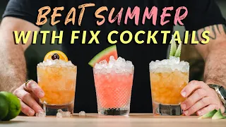 Fix Your Summer With Fix Cocktails - Perfect Summer Libation!