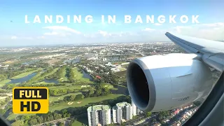 HD | Watch Plane Landing in Thailand | Suvarnabhumi Airport (BKK) Bangkok | Eva Air Boeing 777