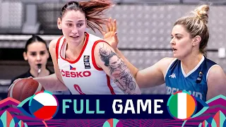 Czech Republic v Ireland | Full Basketball Game | FIBA Women's EuroBasket 2023 Qualifiers