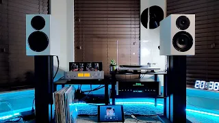 金玟岐 - 一萬次願意 Jin Wenqi. Hi Fi Stereo Tube amp Demo. Wharfedale 12.2 Bookshelf Speakers