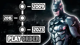 How To Play Batman Arkham Games in The Right Order!