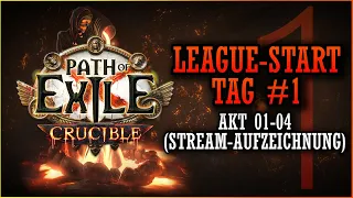 [3.21] Leveling mit Koi - League-Start Tag #1 | Path of Exile | Stream-Aufzeichnung | Deutsch