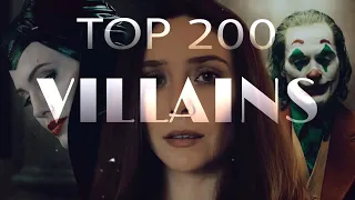 {Multivillains} Top 200 Villains