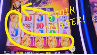 15 Buffalo Gold Heads Again!  5 Coin Trigger! Back to Back Jackpots! #15heads  #jackpot