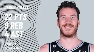 Jakob Poeltl vs Memphis Grizzlies | 9.11.2022