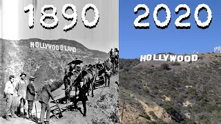 Evolution of Los Angeles ( L A) 1890 - 2020