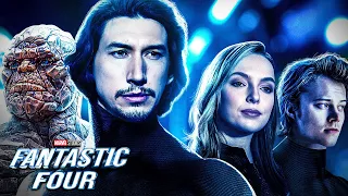 BREAKING! ADAM DRIVER OUT AS REED RICHARDS! MARGOT ROBBIE OUT Fantastic Four Casting Major Update