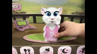 Talking Angela. Cardboard game. DIY