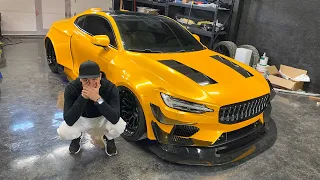 El Polestar (Volvo) Mas Modificado del Mundo! | Salomondrin